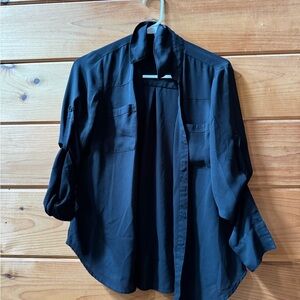 Elegant Black Women's Portfino Shirt